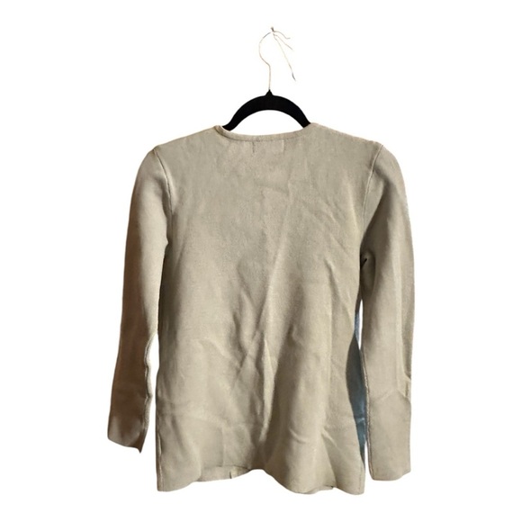 Marled Button Down Cardigan/Jacket. Sage color. Size XS - Picture 2 of 8